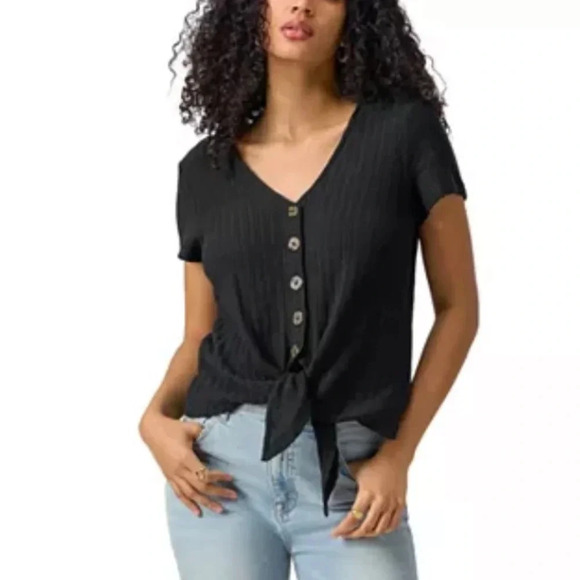 Sanctuary By My Side Pointelle Tee - Picture 1 of 6